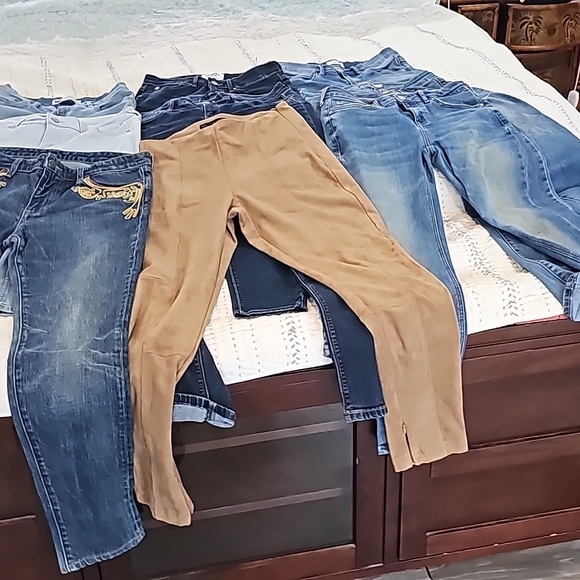 ZARA, Ralph Lauren,Levis,White House,Denim&Supply, Nicole MillerCeleJeans9 pairs - Picture 15 of 16